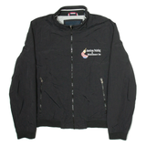 TOMMY HILFIGER American Painting & Maintenance Inc Mens Workwear Jacket Black  M