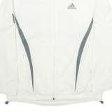 ADIDAS Mens Track Jacket White  M