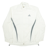 ADIDAS Mens Track Jacket White  M