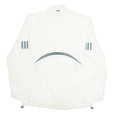 ADIDAS Mens Track Jacket White  M