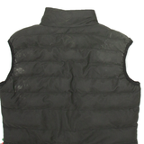 PHILIPP PLEIN Mens Puffer Gilet Black  L