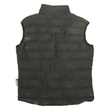PHILIPP PLEIN Mens Puffer Gilet Black  L