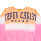 EXIST Corpus Christi Texas Womens T-Shirt Pink Long Sleeve USA L