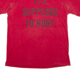 NIKE It's Supposed To Hurt Mens T-Shirt Red M