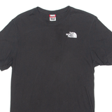 THE NORTH FACE Mens T-Shirt Black Crew Neck S