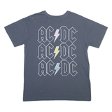AC DC Womens Band T-Shirt Grey M