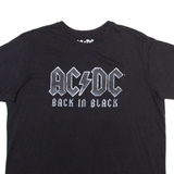 AC DC Mens Band T-Shirt Black L