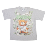MOSCHINO Mens T-Shirt Grey L