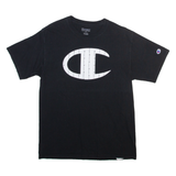 CHAMPION Mens T-Shirt Black M