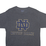CHAMPION Notre Dame Mens T-Shirt Grey M