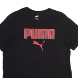 PUMA Mens T-Shirt Black L