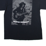 GILDAN Tristen Gressett Mens Band T-Shirt Black L