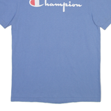 CHAMPION Mens T-Shirt Blue M