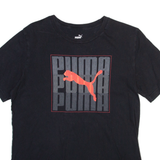 PUMA Mens T-Shirt Black L