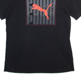 PUMA Mens T-Shirt Black L