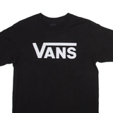 VANS Mens T-Shirt Black S