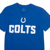 NIKE Indianapolis Colts Mens T-Shirt Blue USA S