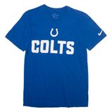 NIKE Indianapolis Colts Mens T-Shirt Blue USA S