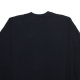 ALL SPORT University Of Indianapolis Mens T-Shirt Black Long Sleeve USA L