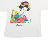 GEISHA Womens T-Shirt White S