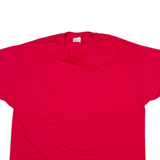 HANES Mens T-Shirt Red 2XL