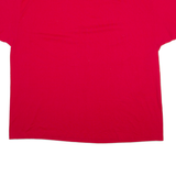 HANES Mens T-Shirt Red 2XL