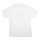 HANES Mens T-Shirt White L