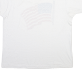 BEST Flag Mens T-Shirt White USA XL