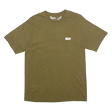 DKNY Mens T-Shirt Green Crew Neck M