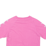 ADIDAS ORIGINALS Womens T-Shirt Pink Crew Neck UK 6