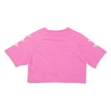 ADIDAS ORIGINALS Womens T-Shirt Pink Crew Neck UK 6