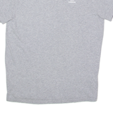 ADIDAS ORIGINALS Womens T-Shirt Grey Crew Neck UK 8