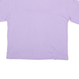 CHAMPION Womens T-Shirt Purple Crew Neck XL