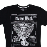 KEY LARGO SEWING Newsweek Mens T-Shirt Black M