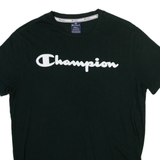 CHAMPION Mens T-Shirt Green S