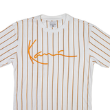 KARL KANI Striped Mens T-Shirt White S