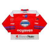 OCHSNER Hockey Mens Jersey Red Long Sleeve V-Neck L
