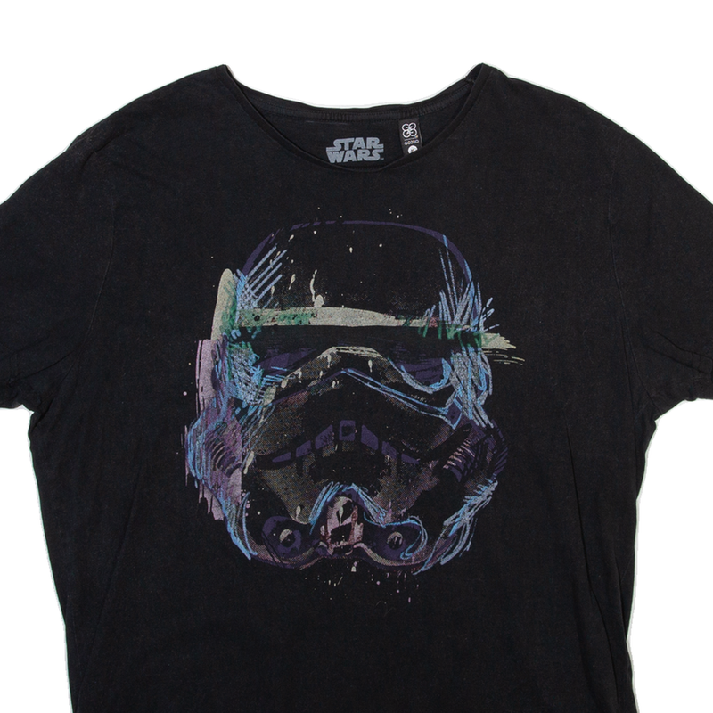 STAR WARS Mens T-Shirt Black XL
