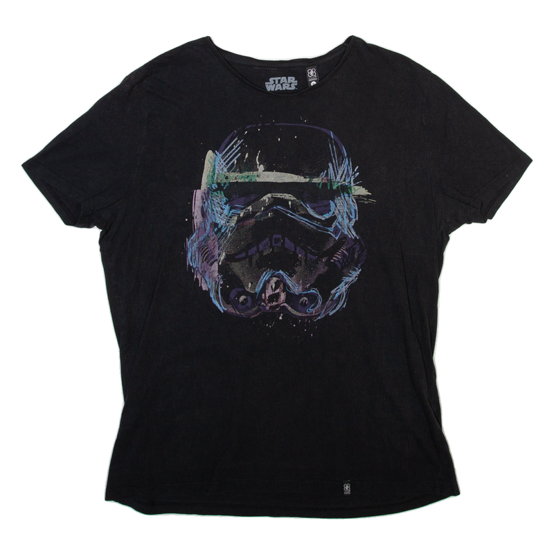 STAR WARS Mens T-Shirt Black XL