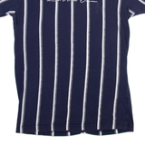 KINGS WILL DREAM Striped Mens T-Shirt Blue XS