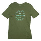 QUIKSILVER Mens T-Shirt Green S