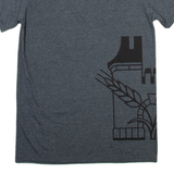 GILDAN Castle Mens T-Shirt Grey M