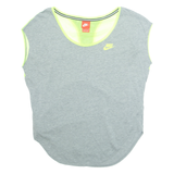 NIKE Womens Vest Grey Sleeveless S