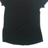 PUMA Womens T-Shirt Black UK 8