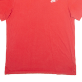 NIKE Mens T-Shirt Red M