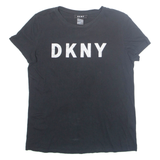DKNY Womens T-Shirt Black S