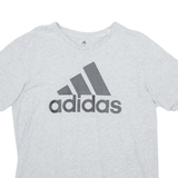ADIDAS Mens T-Shirt Grey M