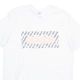 ADIDAS Womens T-Shirt White L