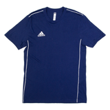 ADIDAS Mens T-Shirt Blue S