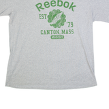 REEBOK Canton Mass Mens T-Shirt Grey USA 2XL